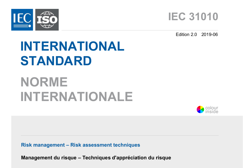 IEC 31010:2019 pdf download online