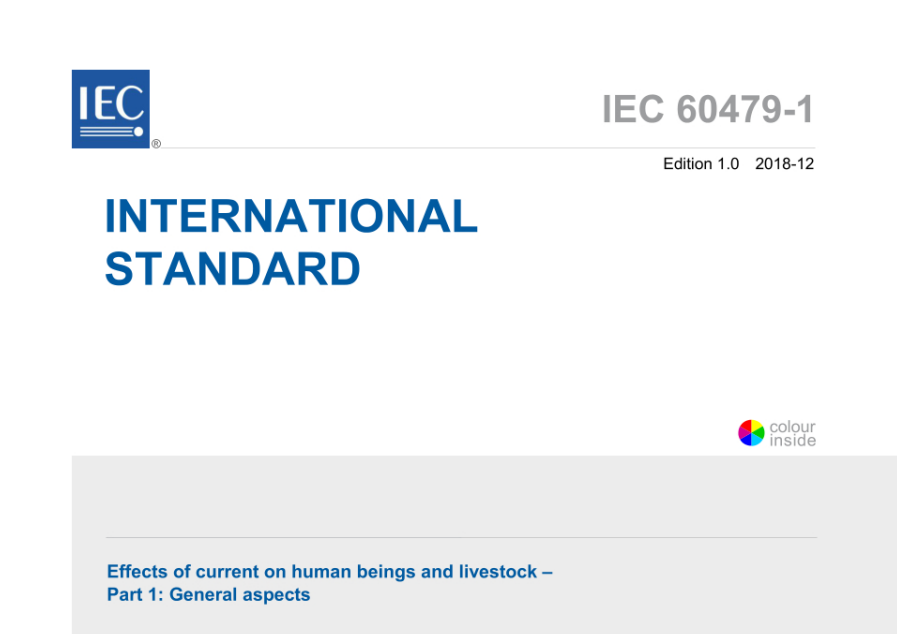 IEC 60479-1:2018 pdf download online