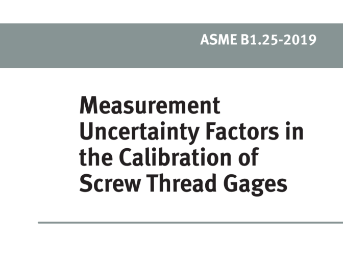 ASME B1.25:2019 pdf download