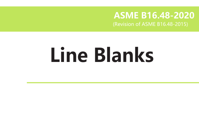 ASME B16.48:2020 pdf download