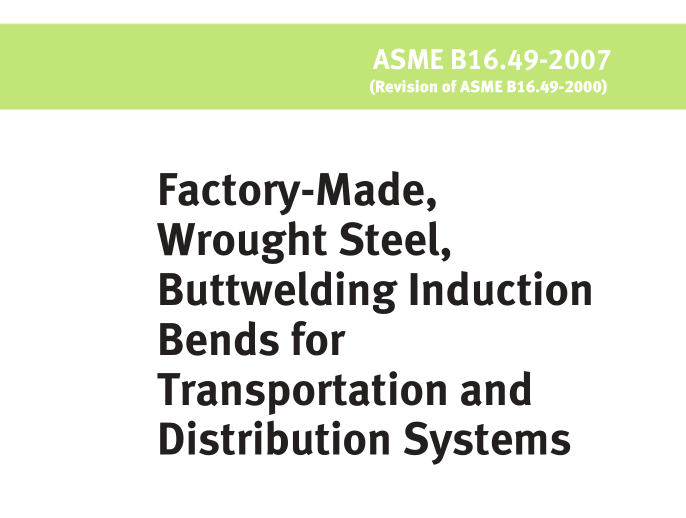 ASME B16.49 pdf download