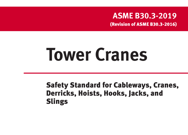 ASME B30.3:2019 pdf download