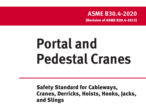 ASME B30.4:2020 pdf download