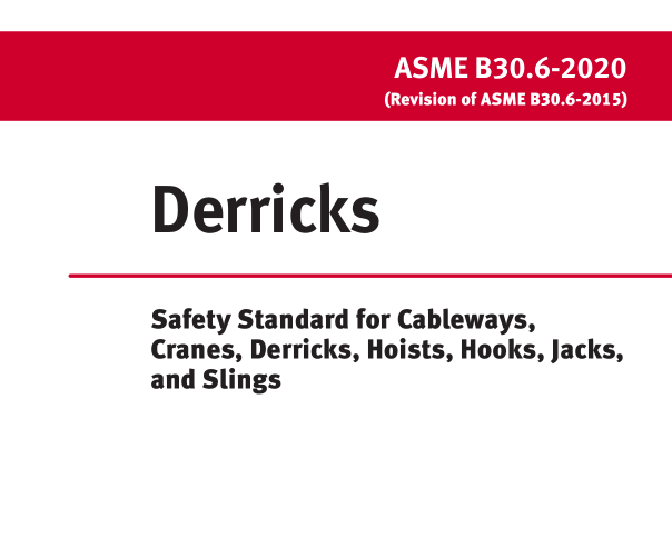 ASME B30.6:2020 pdf download