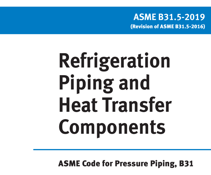 ASME B31.5:2019 pdf download