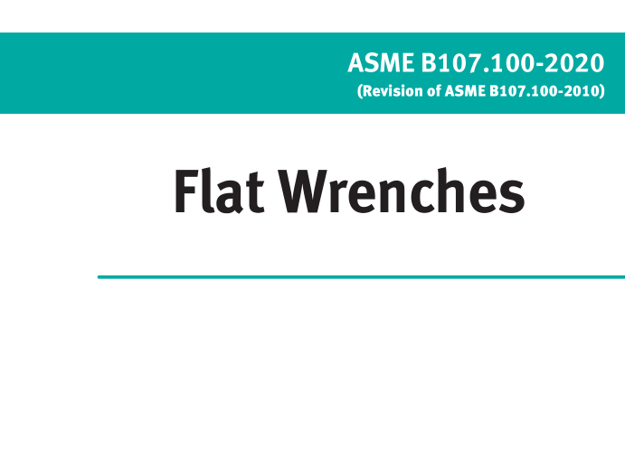 ASME B107.100:2020 pdf download