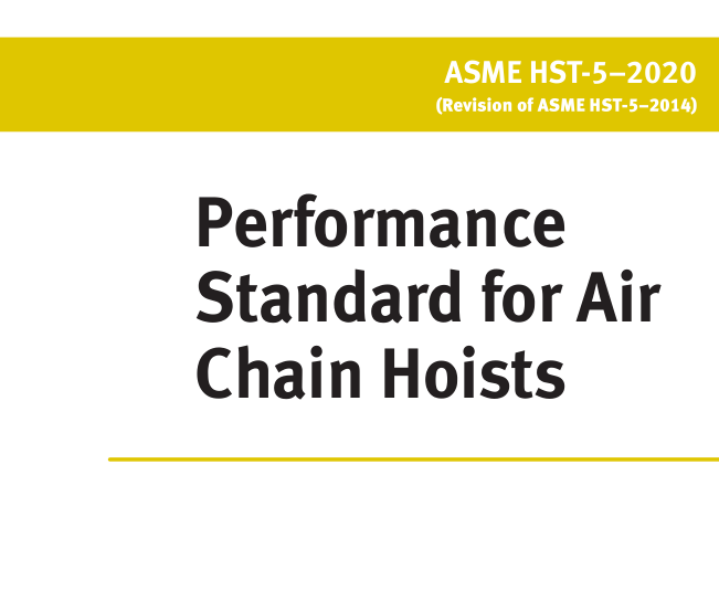 ASME HST-5:2020 pdf download