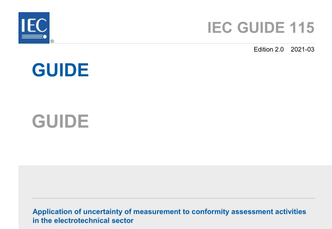 IEC Guide 115:2021 pdf download