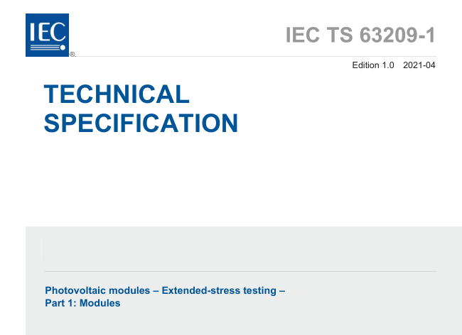 IEC TS 63209-1:2021 pdf download