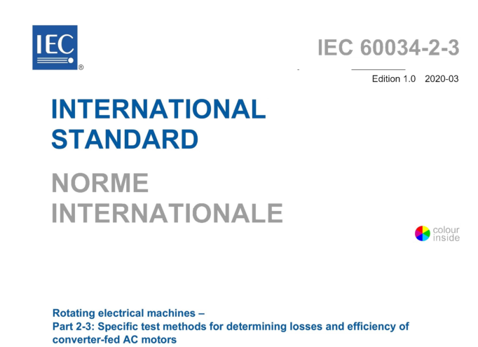 IEC 60034-2-3:2020 pdf download