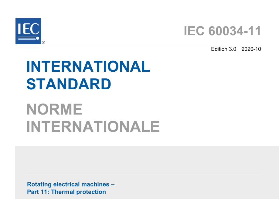 IEC 60034-11:2020 pdf download