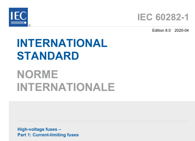 IEC 60282-1:2020 pdf download