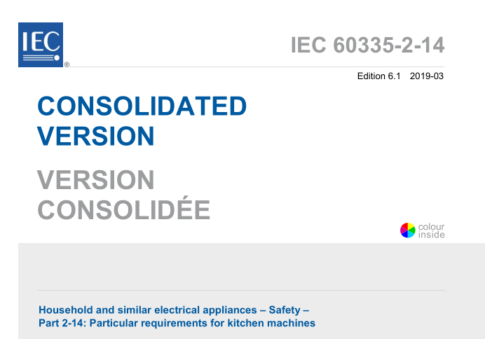 IEC 60335-2-14:2019 pdf download