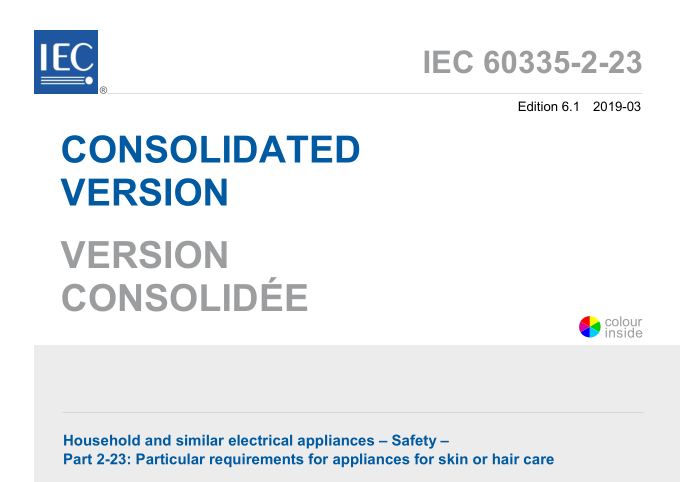 IEC 60335-2-23:2019 pdf download