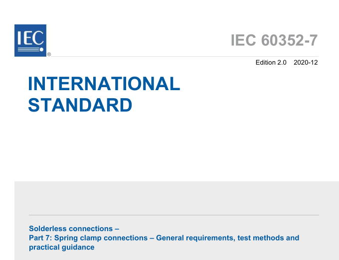 IEC 60352-7:2020 pdf download