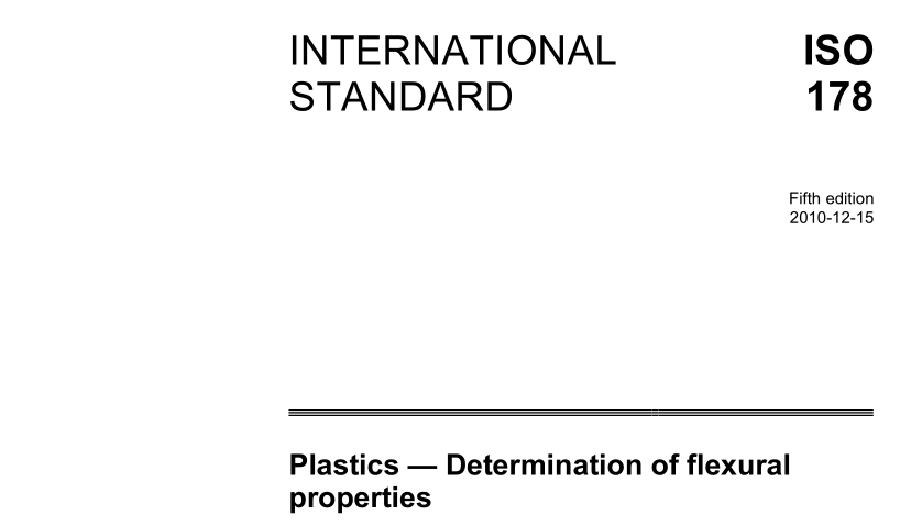 ISO 178:2010 pdf download