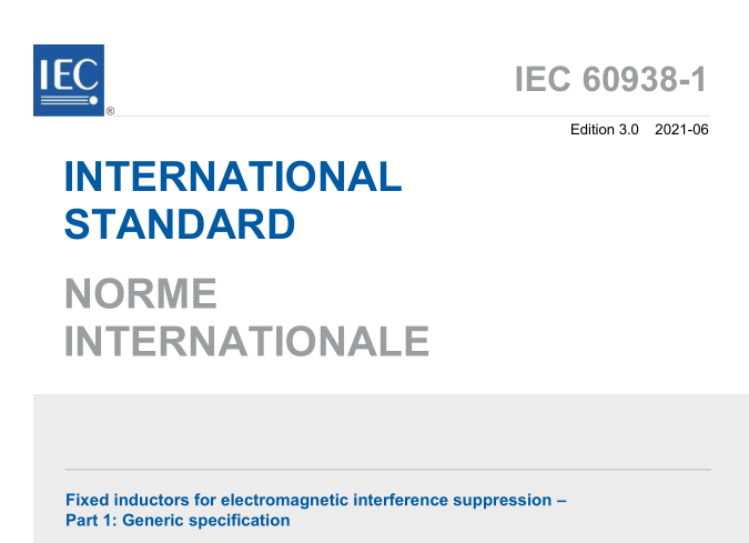 IEC 60938-1:2021 pdf download