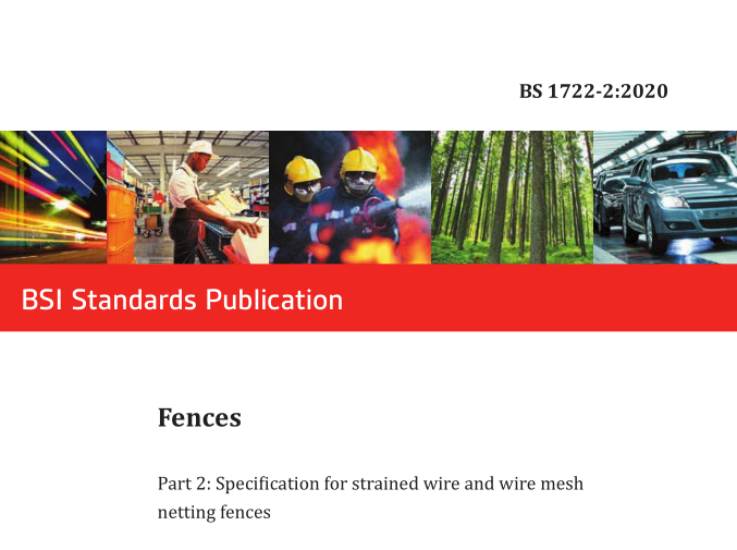 BS 1722-2:2020 pdf download