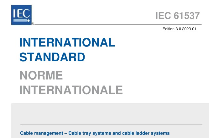 IEC 61537:2023 pdf download