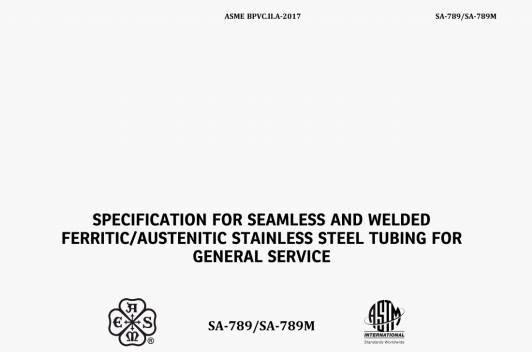 ASME SA 789:2017 pdf download