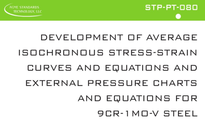 ASME STP-PT-080:2016 pdf download