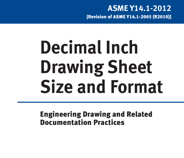 ASME Y14.1M:2012 pdf download