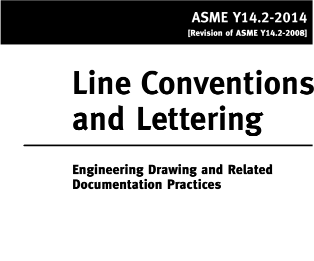 ASME Y14.2:2014 pdf download