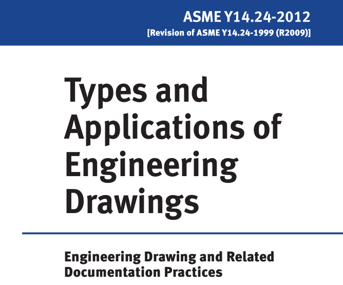 ASME Y14.24:2012 pdf download