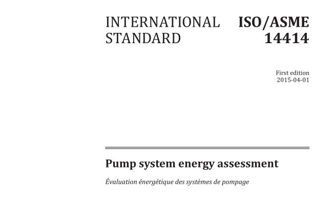 ISO ASME 14414:2015 pdf download