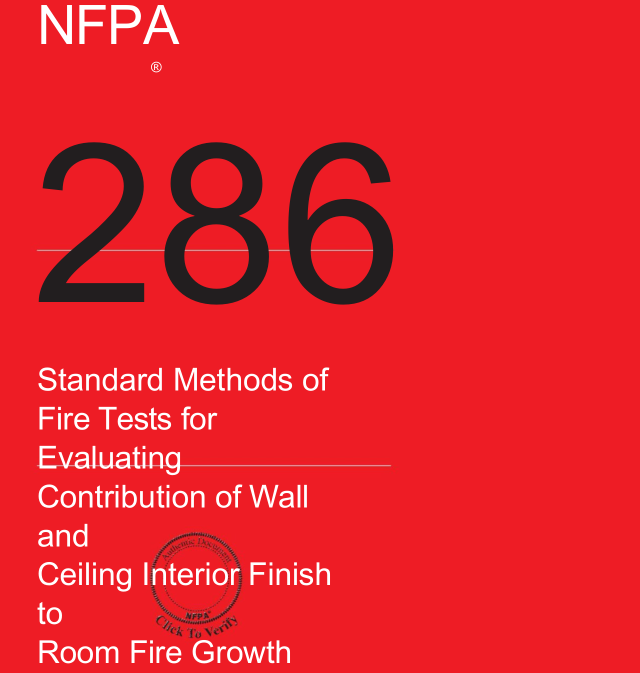 NFPA 286:2019 pdf download