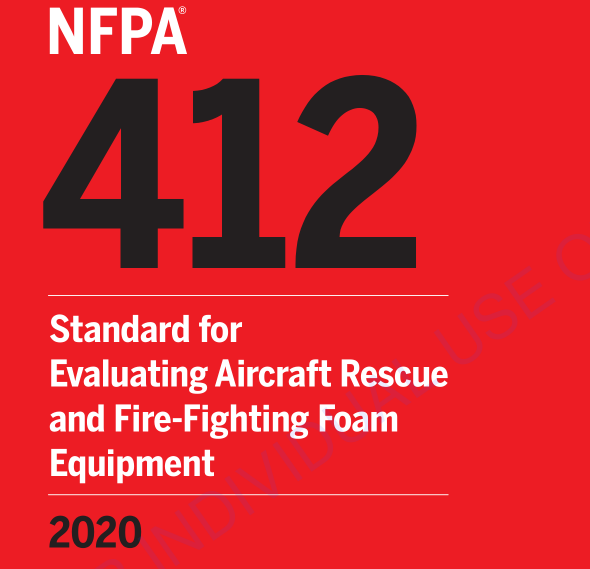 NFPA 412:2020 pdf download