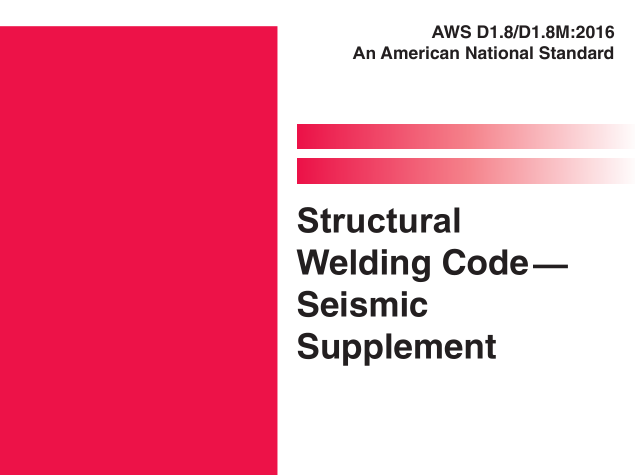 AWS D1.8:2016 pdf download