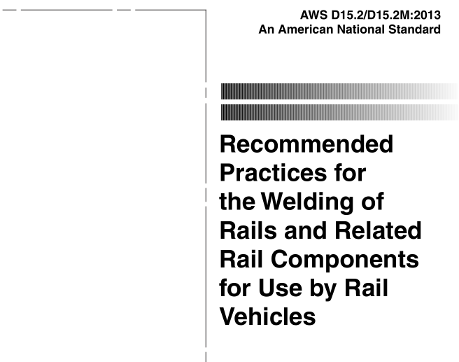 AWS D15.2:2013 pdf download