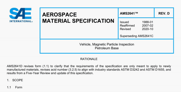 SAE AMS 2641D:2020 pdf download