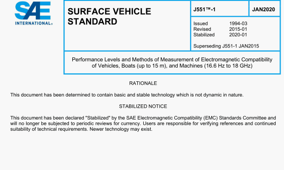 SAE J551.1:2020 pdf download