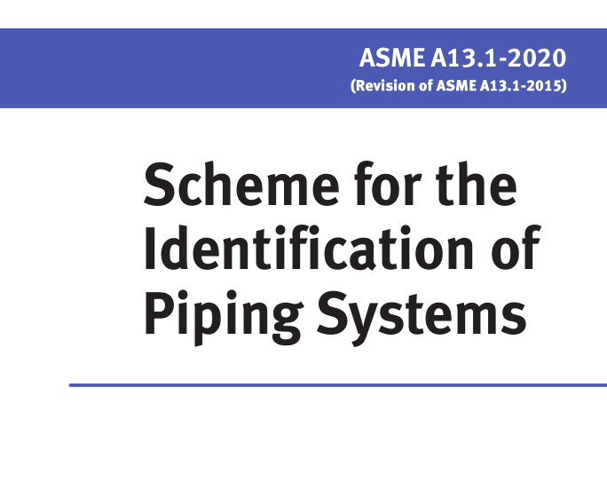 ASME A13.1:2020 pdf download