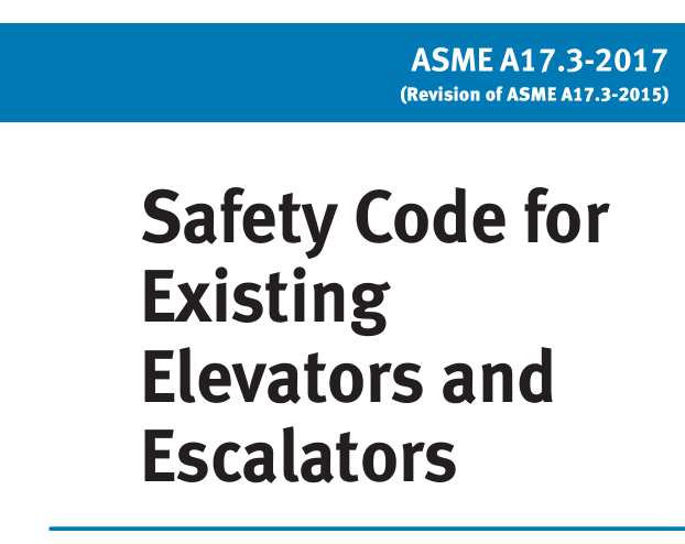 ASME A17.3:2017 pdf download