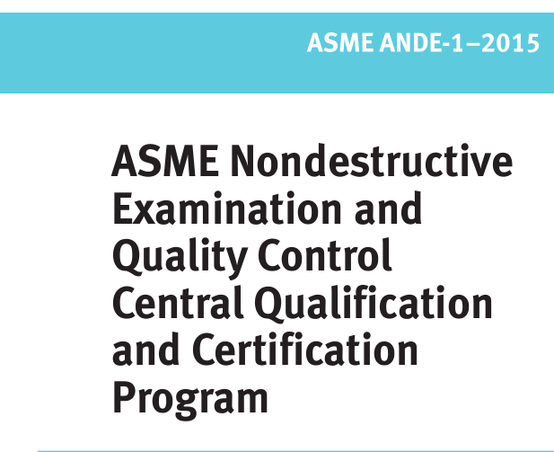 ASME ANDE-1:2015 pdf download