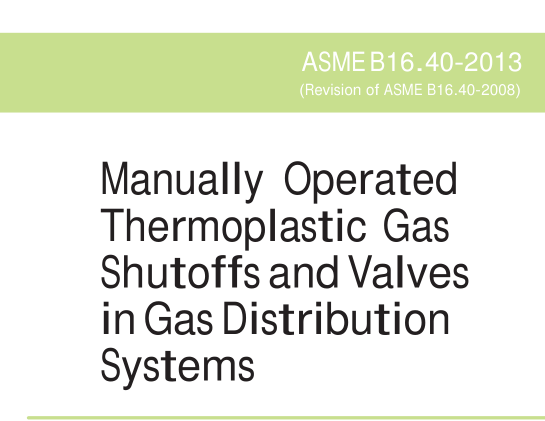 ASME B16.40:2013 pdf download