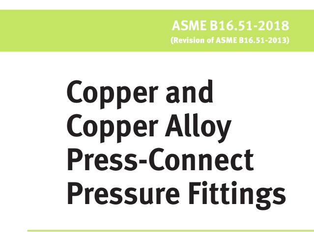 ASME B16.51:2013 pdf download