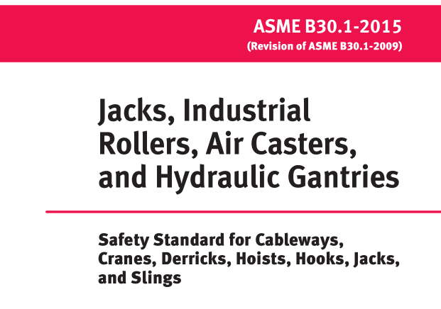 ASME B30.1:2015 pdf download