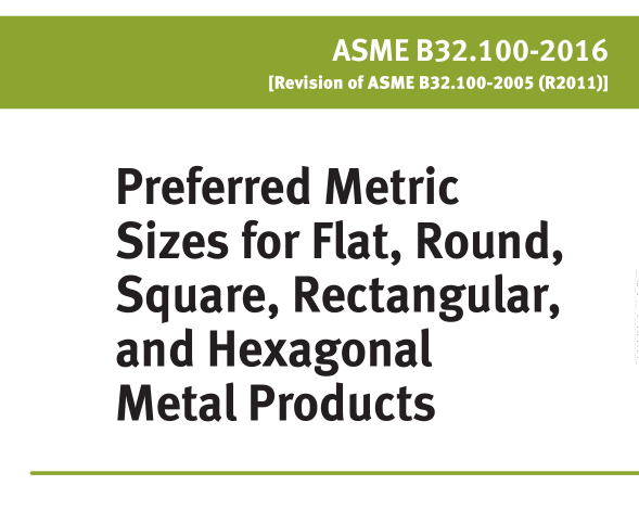 ASME B32.100:2016 pdf download