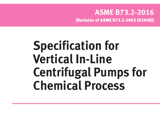 ASME B73.2:2016 pdf download