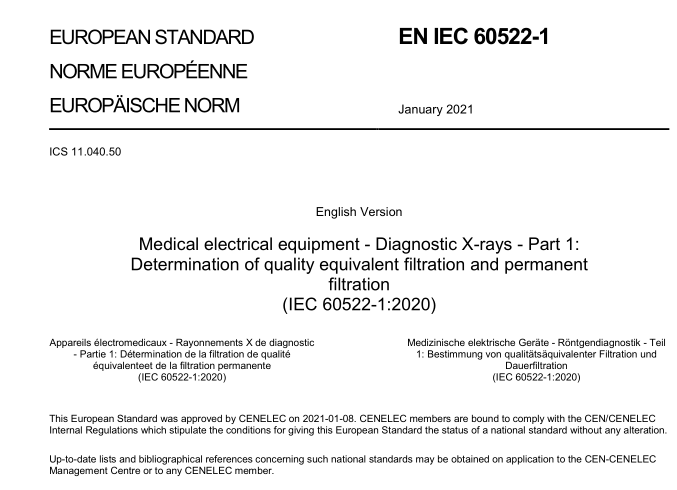 EN IEC 60522-1:2021 pdf download