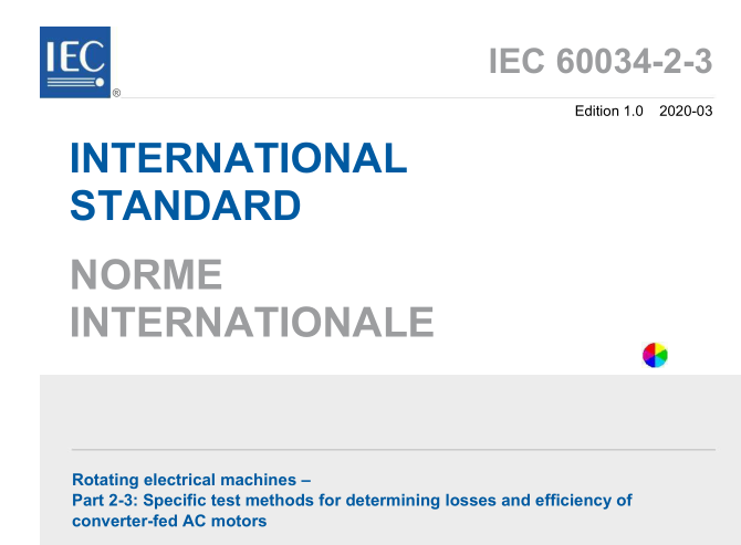 IEC 60034-2-3:2020 pdf download