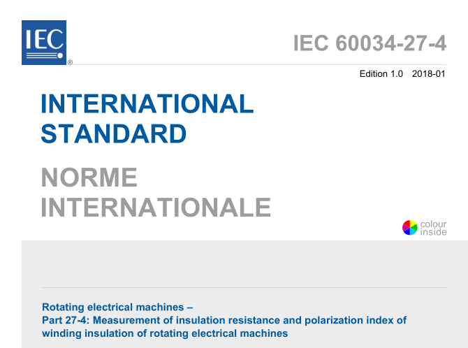 IEC 60034-27-4:2018 pdf download