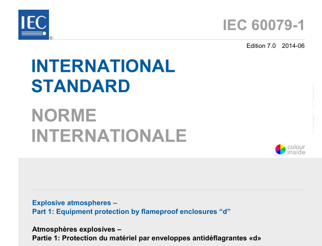 IEC 60079-1:2014 pdf download