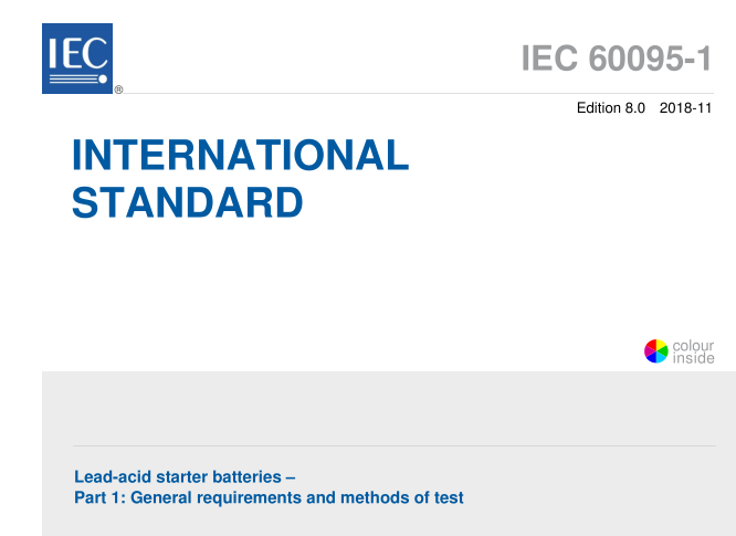 IEC 60095-1:2018 pdf download