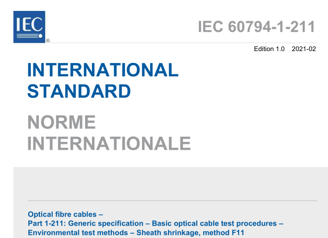 IEC 60794-1-211:2021 pdf download