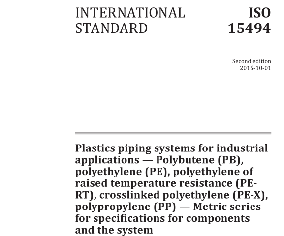 ISO 15494:2015 pdf download